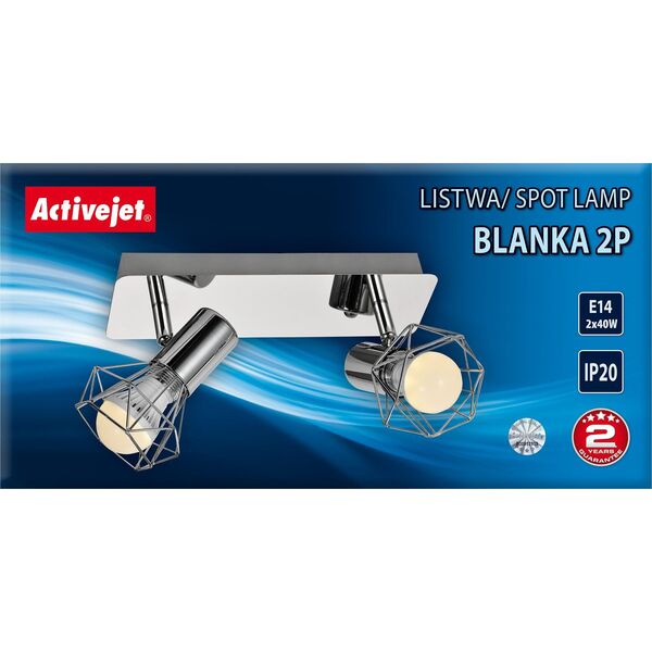 Kinkiet Activejet Blanka 2x80W  (AJE-BLANKA 2P                  )