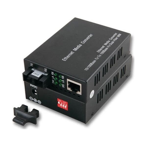 Konwerter światłowodowy EFB Media Konverter RJ45-STP/SC 2km, Fast Ethernet, MM