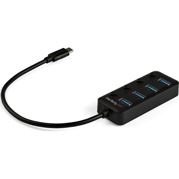 HUB USB StarTech 4x USB-A 3.2 Gen1 (HB30C4AIB)