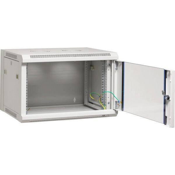 Obudowa serwerowa EFB EFB 19" Wandgehäuse Flat Pack 12HE, Tiefe 600 mm, grau