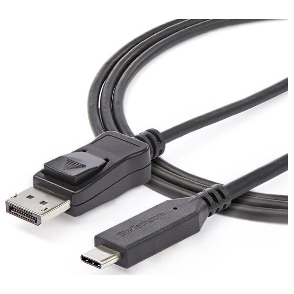 Kabel USB StarTech USB-C - 1.8 m Czarny (CDP2DP146B)