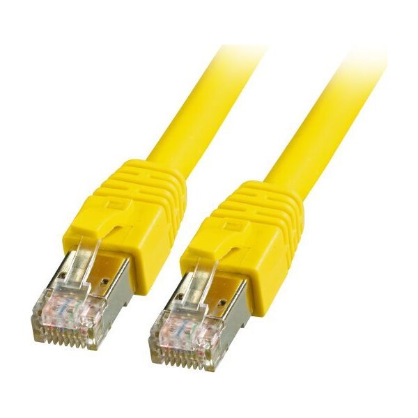 EFB EFB RJ45 Patchkabel S/FTP, Cat.8.1,BC, LSZH, 10m, gelb