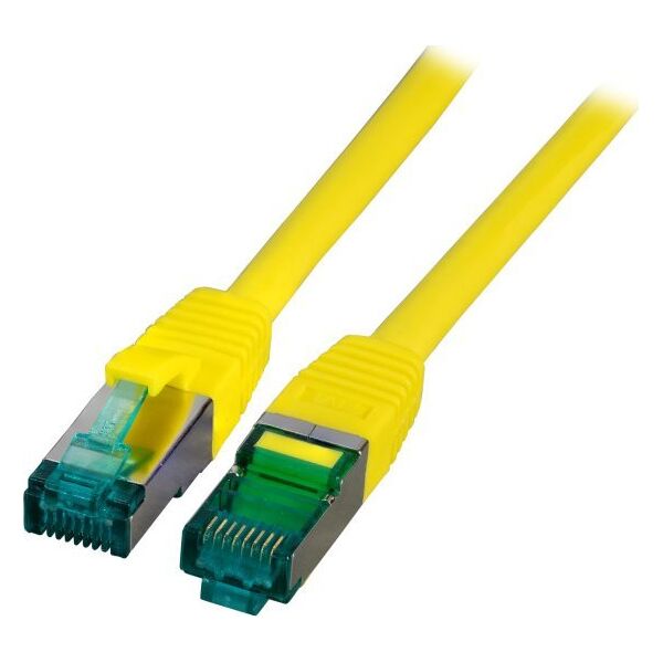 EFB EFB RJ45 Patchkabel S/FTP, Cat.6A, LSZH, 1m, gelb