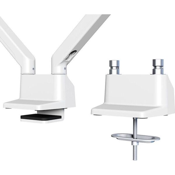 Neomounts Uchwyt biurkowy na 2 monitory 10" - 32" (FPMA-D750DWHITE2)