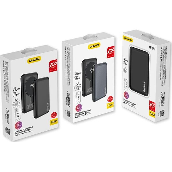 Powerbank Dudao TGK1 10000mAh Granatowy