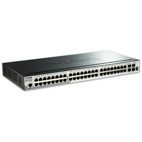 Switch D-Link 52-Port Gigabit Stackable Smart Managed Switch including 4 10G SFP+