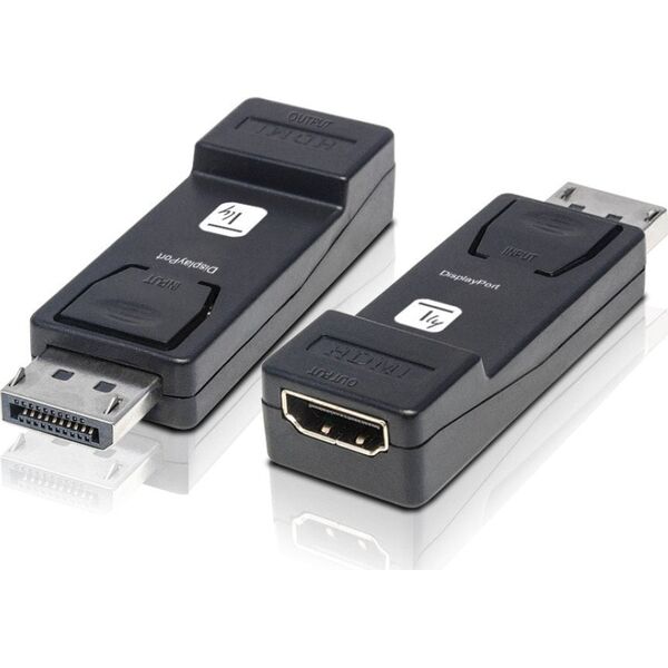 Adapter AV Techly Techly Adapter - DisplayPort Stecker auf HDMI 4K 30Hz