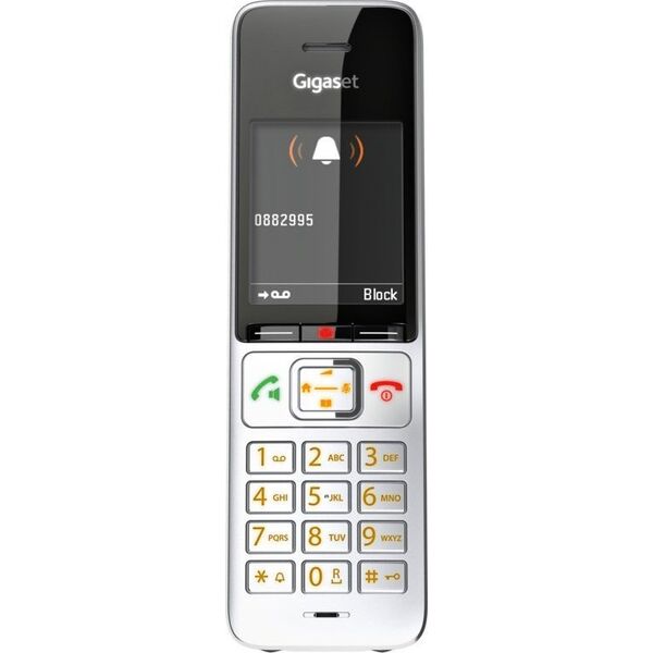 Telefon stacjonarny Gigaset Gigaset COMFORT 500A, analogue telephone (silver/black)