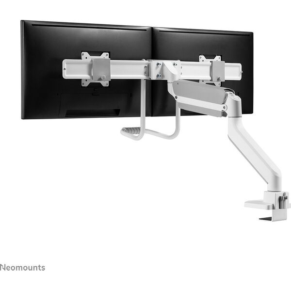 Neomounts Uchwyt biurkowy na 2 monitory 17" - 32" (DS75-450WH2)