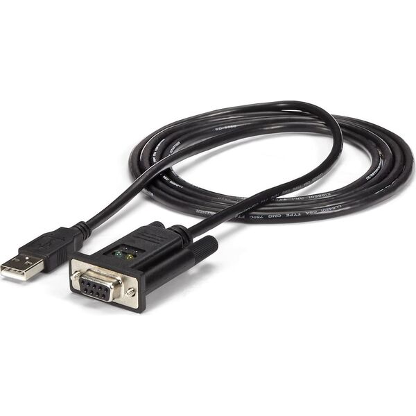 Kabel USB StarTech USB-A - RS-232 1.7 m Czarny (ICUSB232FTN)