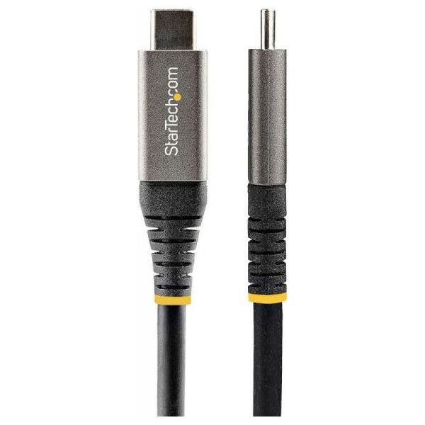 Kabel USB StarTech USB-C - USB-C 1 m Czarno-szary (USB31CCV1M)