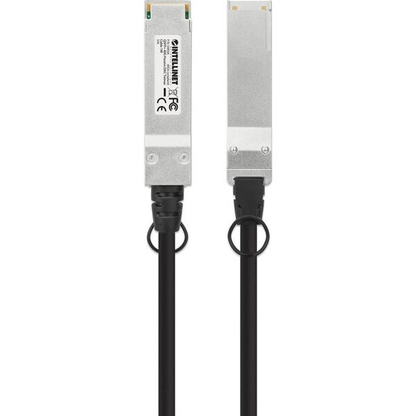 Intellinet Network Solutions Intellinet 508506 Łącze Twinax QSFP+ 40G DAC pasywne, MSA, 1m