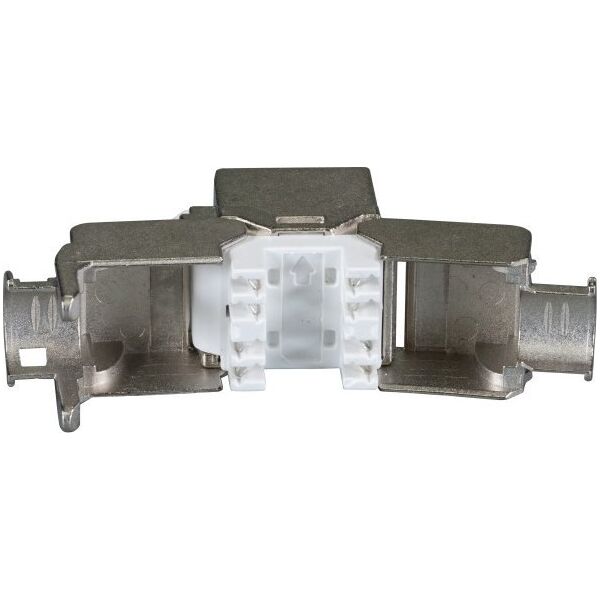 EFB EFB Keystone Cat6A/RJ45/10GE Slim, Metall, Werkzeugfrei