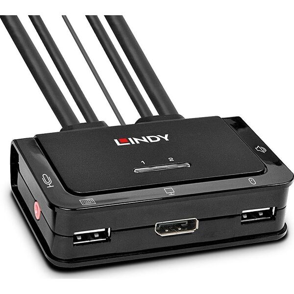 Przełącznik Lindy NET SWITCH KVM USB HDMI/42344 LINDY