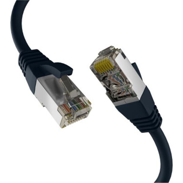 EFB EFB CAT8.1 SCHWARZ 15m RJ45 PATCHKABEL S/FTP PIMF