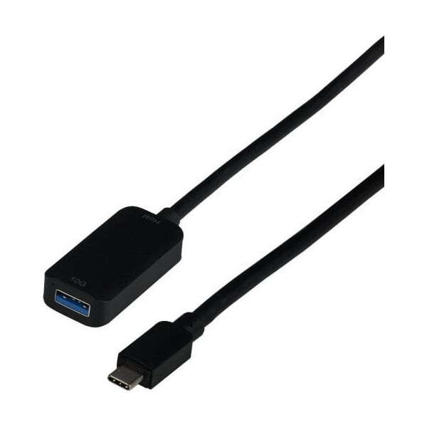 Kabel USB EFB EFB USB 3.2 Gen2 10Gbit Verl�ngerungskabel Typ-C Stecker - Typ-A Buchse 5m