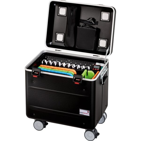 Pokrowiec PARAT PARAT Paraproject Case i10 KidsCover f�r 10 iPads Charge&Sync EU-Version inkl. USB Lightning-Kabel - schwarz