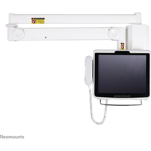 Neomounts by NewStar NEOMOUNTS FPMA-HAW100 Medical LCD Wall Mount 25,4-60,96cm 10-24Zoll kipp-/schwenkbar pivot VESA 75x75/100x100 6kg grau