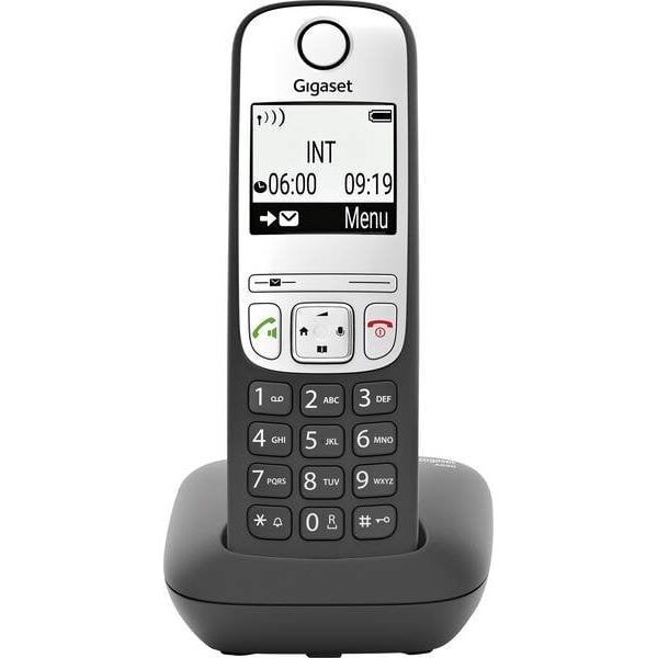 Telefon stacjonarny Gigaset Gigaset A690 Telefon analogowy Nazwa i identyfikacja dzwoniącego Czarny