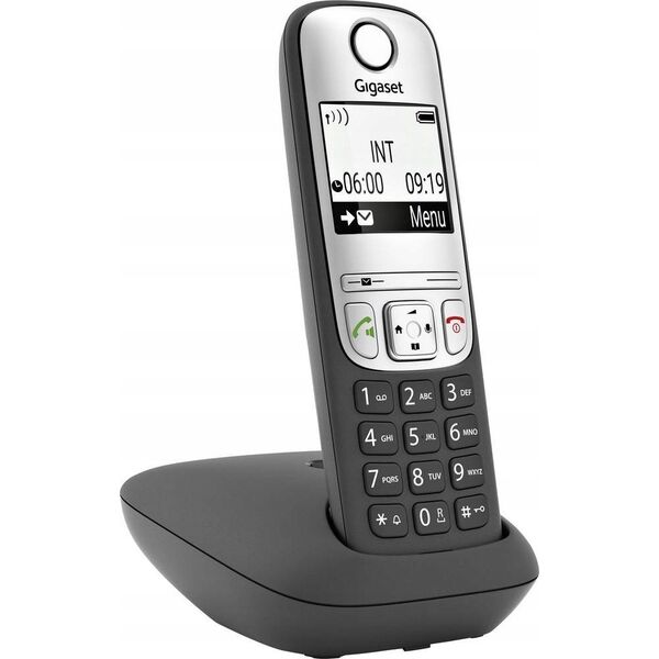 Telefon stacjonarny Gigaset Gigaset A690 Telefon analogowy Nazwa i identyfikacja dzwoniącego Czarny
