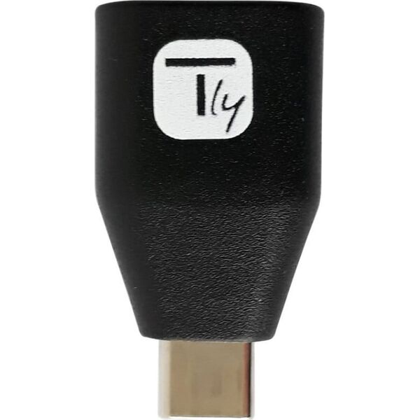 Adapter USB Techly TECHLY Adapter USB-C M to USB-A F schwarz