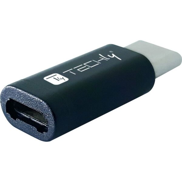 Adapter USB Techly TECHLY Adapter USB-C M auf Micro USB F 480Mbps