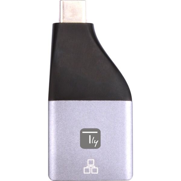 Adapter USB Techly TECHLY Adapter USB-C M auf RJ45 F Ethernet 1000Mbps