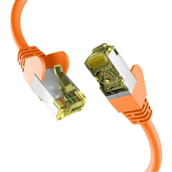 EFB EFB Netzwerkkabel CAT6a S/FTP PIMF 10 Gigabit Ethernet Kupfer 50m orange