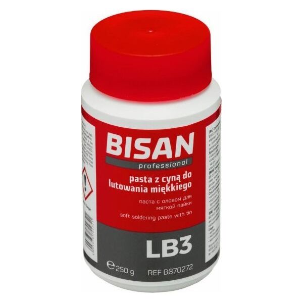 Bisan PASTA Z CYNĄ DO LUTOWANIA MIĘKKIEGO LB3 250G (PUSZKA) [25]