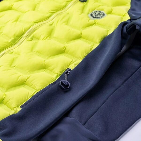 Bejo Dziecięca kurtka przejściowa Bejo STUART JRB lime green/dark sapphire rozmiar 140