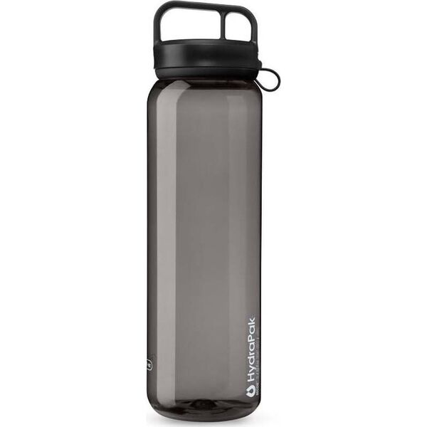 HydraPak Butelka turystyczna HydraPak Recon Clip and Carry 1 L Charcoal Grey Uniwersalny
