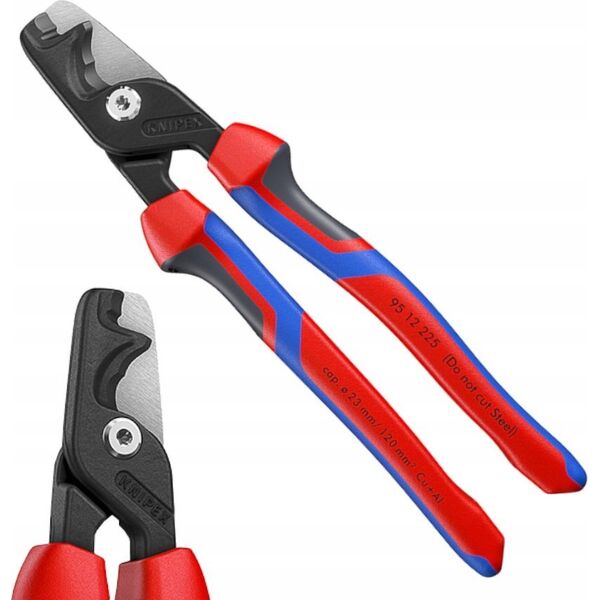 Knipex KNIPEX NOŻYCE DO CIĘCIA KABLI StepCut XL KOMPOZYT 225mm