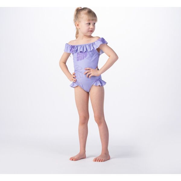 AquaWave Dziecięcy strój kąpielowy Aquawave Verona Kids lavender rozmiar 128