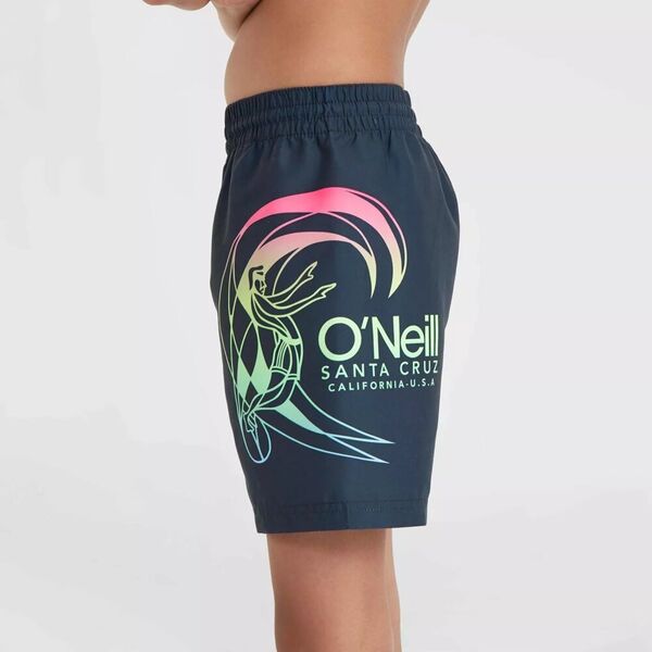 O Neill Dziecięce szorty O'neill CIRCLE SURFER 14" SWIM SHORTS outer space circle surfer grandient panel rozmiar 140