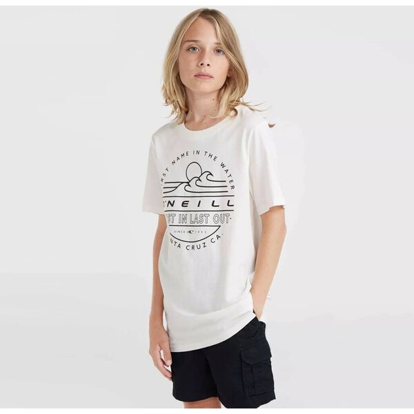 O Neill Dziecięca koszulka zkrótkim rękawem O'neill JACK O'NEILL MUIR T-SHIRT snow white rozmiar 152