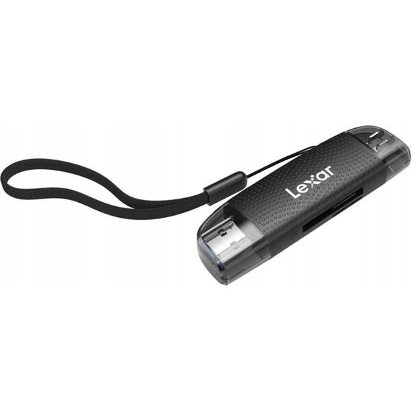 Czytnik Lexar Lexar Cardreader Dual Slot USB-A/C (LRW310X) Supports microSD and SD cards (USB 3.1)