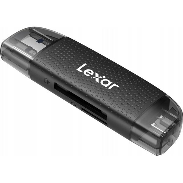 Czytnik Lexar Lexar Cardreader Dual Slot USB-A/C (LRW310X) Supports microSD and SD cards (USB 3.1)