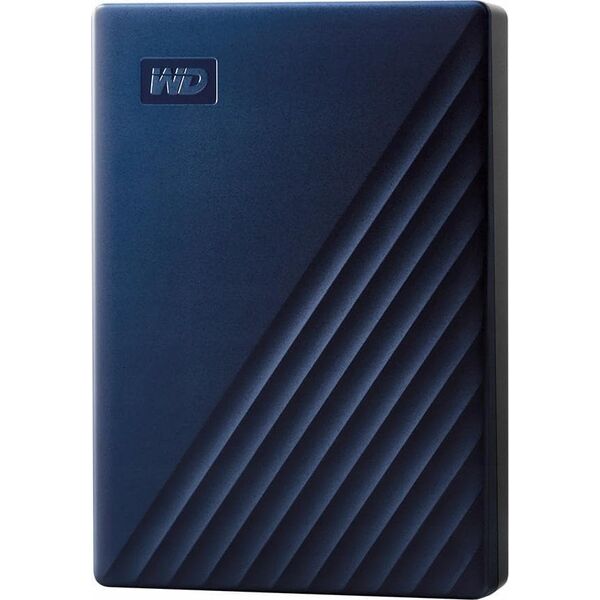 WD WD My Passport for Mac εξωτερική μονάδα σκληρού δίσκου WDBEJA0060BBL - Σκληρός δίσκος - κρυπτογραφημένος - 6 TB - εξωτερικός (φορητός) - USB 3.2 Gen 1 (σύνδεσμος USB-C) - 256-Bit-AES - Μπλε 13782351 718037904184