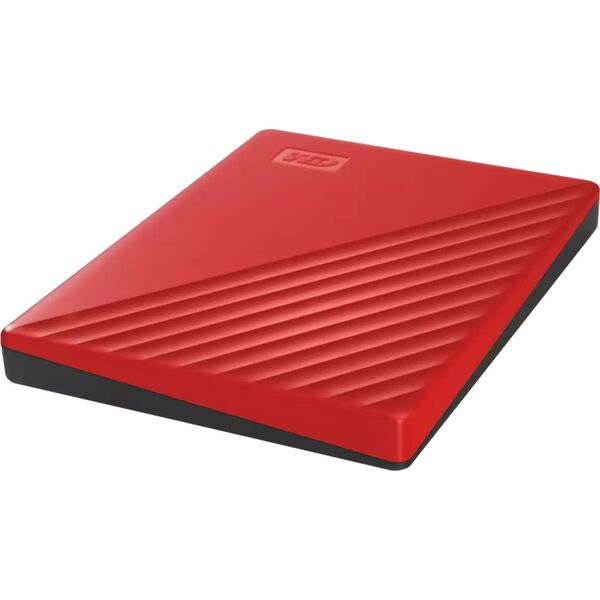 Dysk zewnętrzny HDD WD My Passport 6TB Czerwony (WDBR9S0060BRD-WESN)