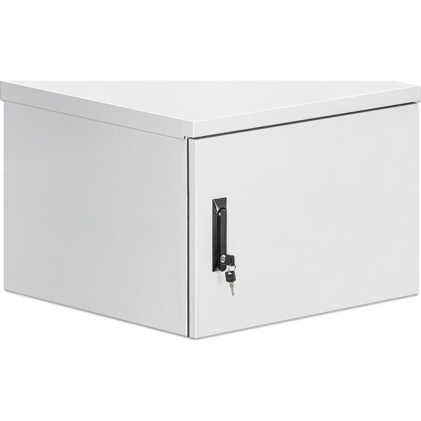 Szafa Intellinet Network Solutions INTELLINET IP55 48,26cm 19Zoll Wandverteiler 9 HE 600mm tief K�hleinheit im Dach staub- und wasserdichtes Geh�use grau RAL7035