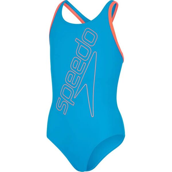 Speedo Dziecięcy strój kąpielowy Speedo Boomstar Plmt Flyback Jf 8-12385h116 pool/siren red rozmiar 13-14