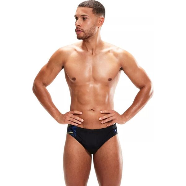 Speedo Męskie kąpielówki slipy Speedo Tech Pnl 7cm Brf Am rozmiar 32