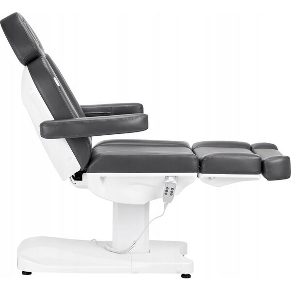Activeshop Fotel kosmetyczny elektr. Azzurro 803D 3 siln. szary