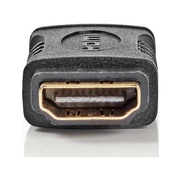 Adapter AV Nedis Nedis CVGB34900BK zmieniacz płci / kabli HDMI Type A (Standard) HDMI Typu A (Standard) Czarny, Złoto