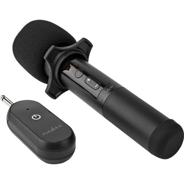 Mikrofon Nedis Nedis Microphones Czarny Mikrofon karaoke