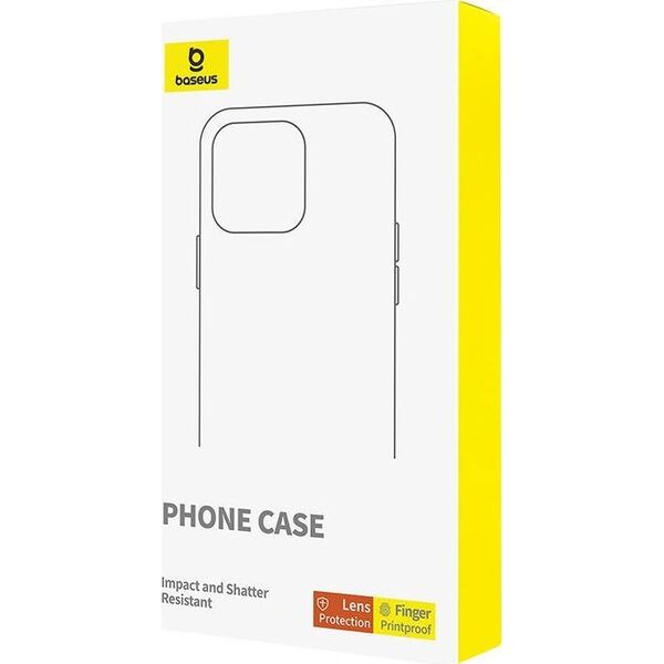 Baseus Etui Baseus SkyRing Magnetic ze stojakiem dla iP 14 Pro Max + szkło hartowane i zestaw czyszczący (czarny)