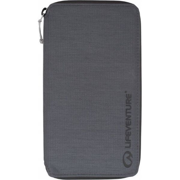 Lifeventure RFID Travel Wallet, Recycled, Grey
