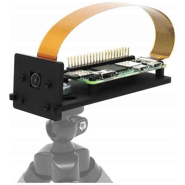 PiHut Pro Mini Camera Mount - uchwyt do oficjalnej kamery i Raspberry Pi Zero - PiHut TPH-069}