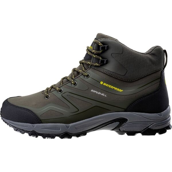 Buty trekkingowe męskie Hi-Tec Męskie buty Hi-tec Hendon Mid Wp zielono-czarne rozmiar 43