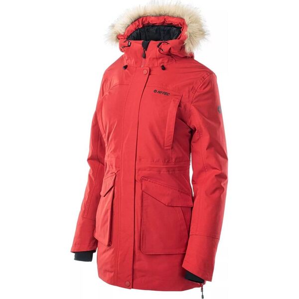 hitec Damski płaszcz ocieplany Hi-tec LADY LASSE M000143819 haute red/black rozmiar XL